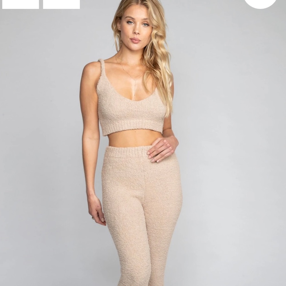 Resa Teddy set in taupe - Small